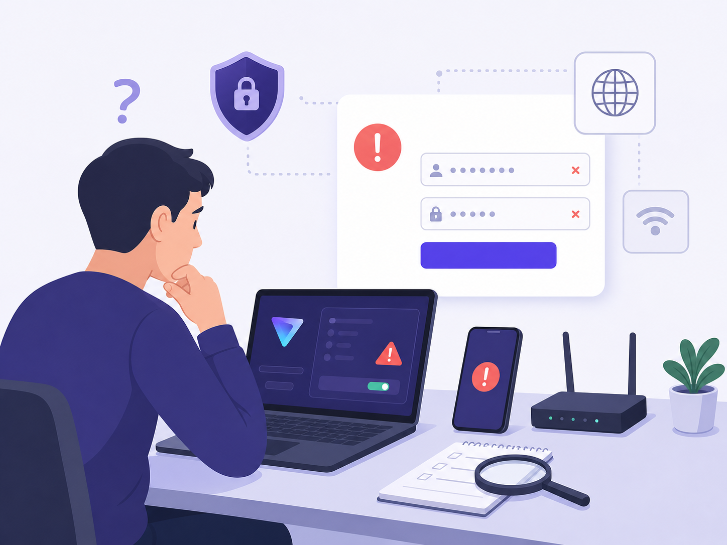 Proton VPN 出現「Authentication Failed」錯誤該怎麼辦？如何重新驗證帳號？