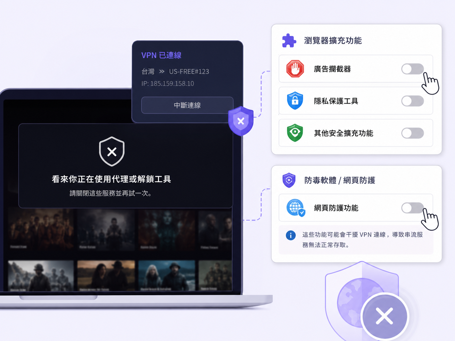 如何使用 Proton VPN 跨區觀看 Netflix?遇到阻擋錯誤的完整排障指南