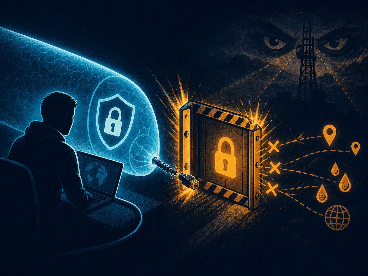 ProtonVPN的安全開關功能如何防止IP洩露？