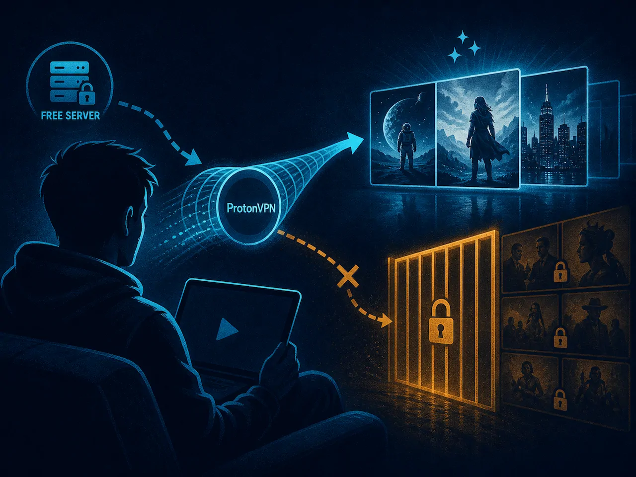 ProtonVPN可以用來解鎖Netflix跨區限制嗎?