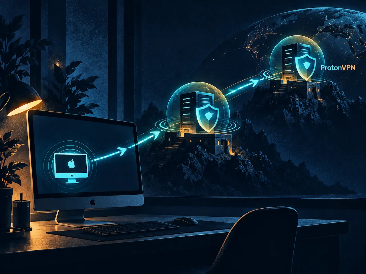 如何在Mac電腦上啟用ProtonVPN的雙重跳板功能？